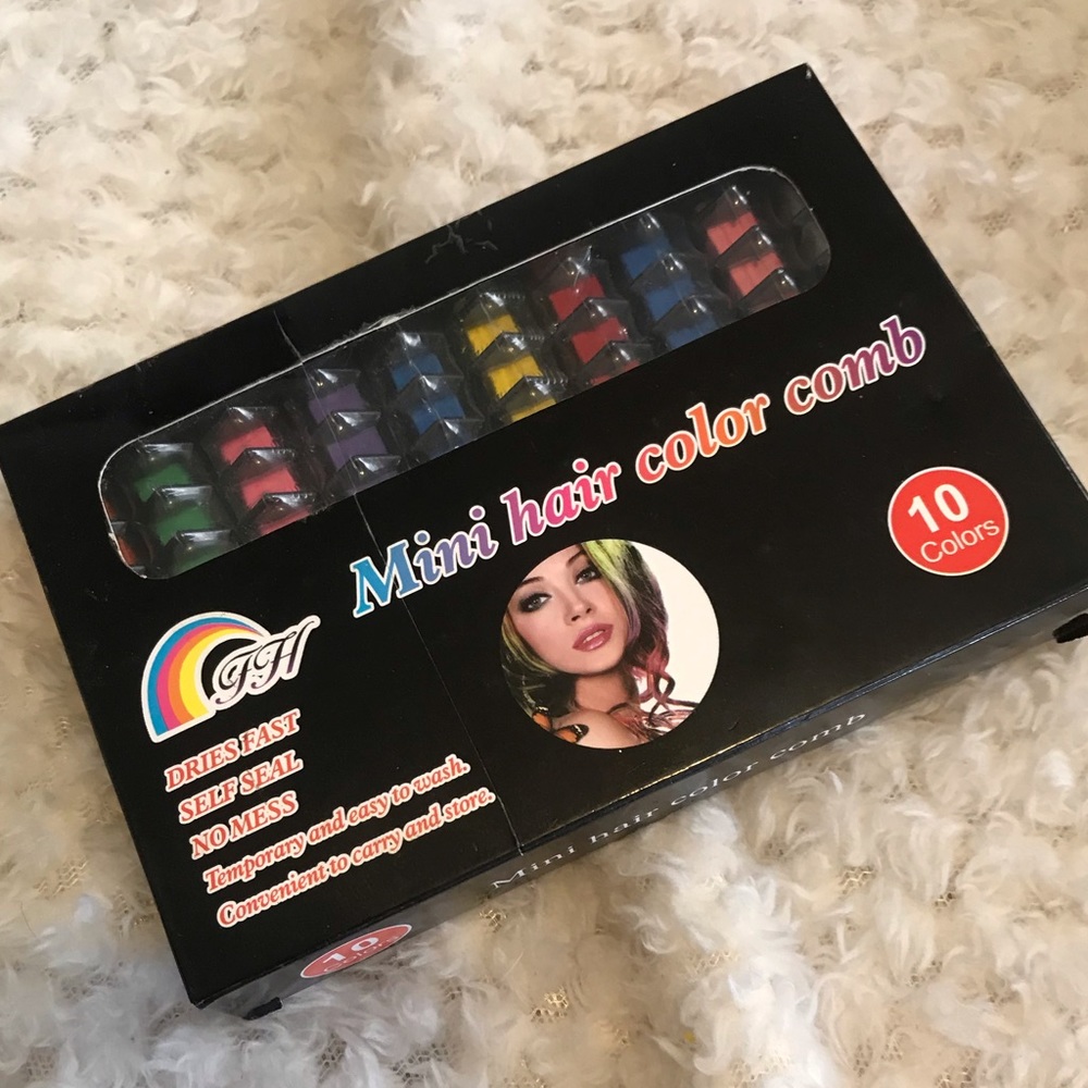 NIB Mini Hair Color Combs